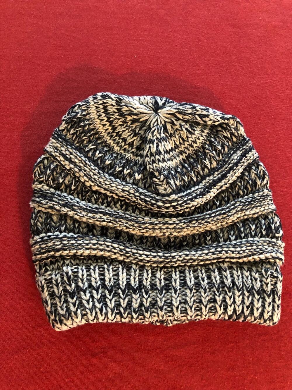 Taupe NWOT knit beanie